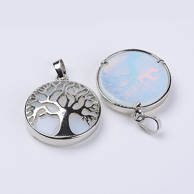 Opalite Pendants G-P350-D09-1