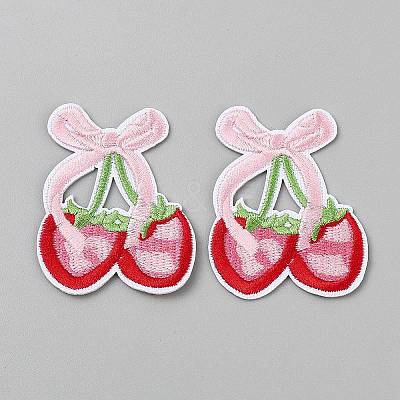 Computerized Embroidery Polyester Self Adhesive Patches PATC-WH0002-083C-1