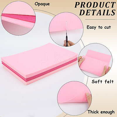 21Pcs 3 Colors Non Woven Felt Fabric SENE-CP0001-01C-1