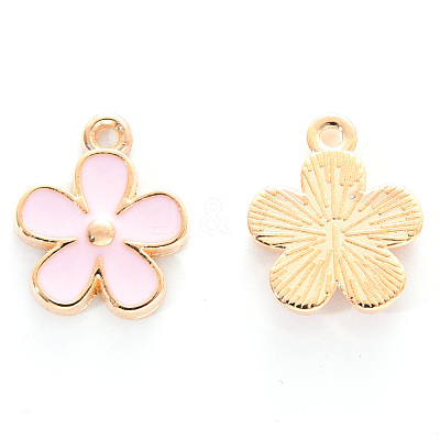 Alloy Enamel Charms ENAM-R059-02A-RS-1