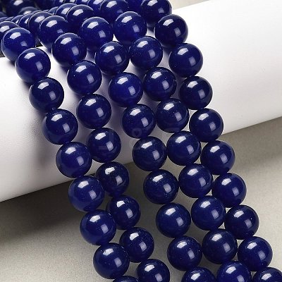 Natural & Dyed Malaysia Jade Bead Strands X-G-A146-10mm-A22-1