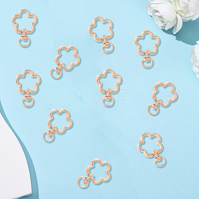 24Pcs Alloy Swivel Clasps FIND-SC0017-49A-1