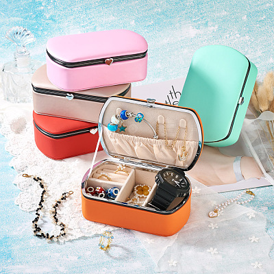 PU Leather Jewelry Storage Box LBOX-TAC0001-01A-1