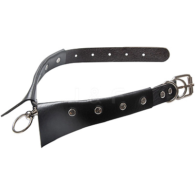 PU Leather Collar Choker Necklaces for Women NJEW-CL0001-23A-1