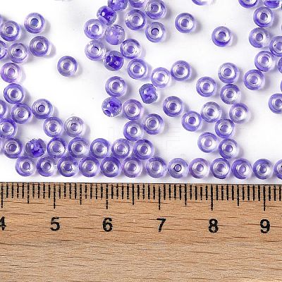 Transparent Inside Colours Glass Seed Beads X1-SEED-A032-04A-1