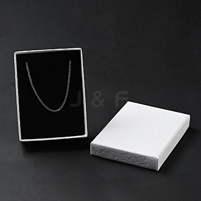 Texture Paper Necklace Gift Boxes LS-OBOX-G016-C05-A-1