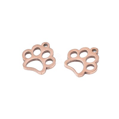 304 Stainless Steel Charms STAS-Q201-T179RG-1