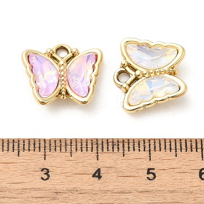 Glass Pendants PALLOY-P303-02G-1