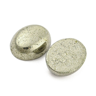 Natural Pyrite Cabochons G-G013-02A-1