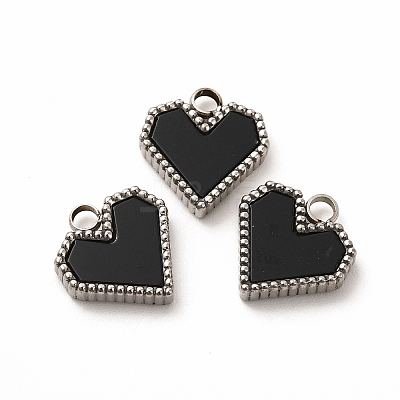 304 Stainless Steel Pendants STAS-A076-06P-01-1