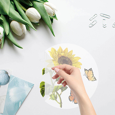 PVC Window Static Sticker DIY-WH0235-044-1