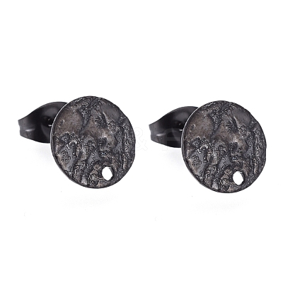 304 Stainless Steel Stud Earring Findings STAS-M228-T01-04B-1