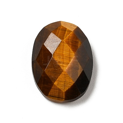 Natural Tiger Eye Cabochons G-B032-B01-02-1