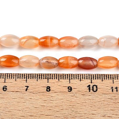 Dyed Natural Agate Beads Strands G-T141-15A-01-1