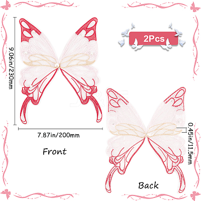 Ppolyester & Resin Thread Iron on/Sew On Patches PATC-WH20007-06C-1
