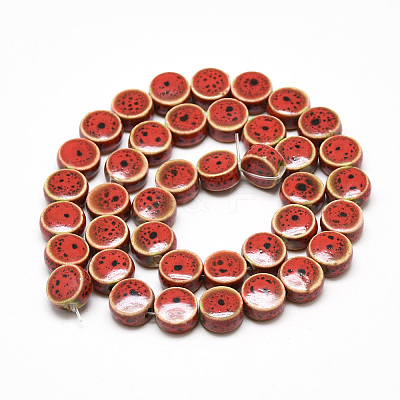 Handmade Porcelain Beads PORC-S496-A01-8mm-1