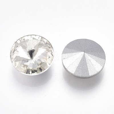 Glass Pointed Back Rhinestone LS-RGLA-R003-12mm-17-1