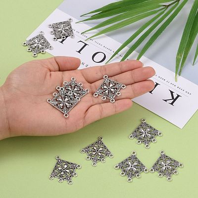 Tibetan Style Alloy Links EA400Y-NF-1
