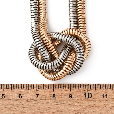 Iron Snake Chain Necklaces for Women NJEW-U046-01GP-1