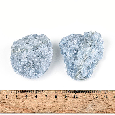 Natural Blue Calcite Display Decorations G-N347-12E-1