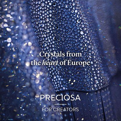 Preciosa® MAXIMA Crystal No Hotfix Flatback Stones Y-PRC-NSS8-50730-1