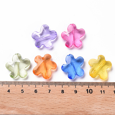 Transparent Acrylic Beads TACR-S154-32B-1