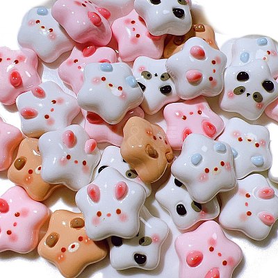Cartoon Resin Cabochones PW-WG19164-01-1