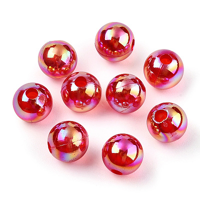 Transparent Acrylic Beads MACR-T046-01C-15-1