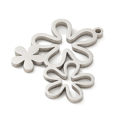 201 Stainless Steel Pendants STAS-R133-01P-03-1