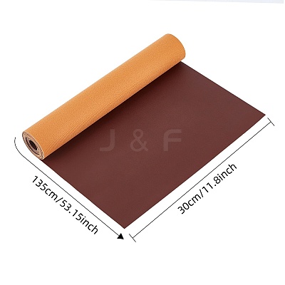 Imitation Leather Fabric DIY-WH0221-24C-1