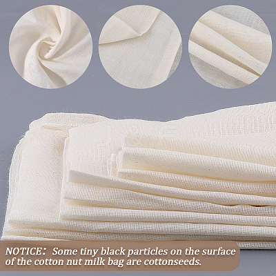 9Pcs 3 Sizes Cotton Cloth Packing Pouches ABAG-CP0001-28-1