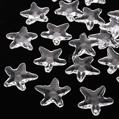 Transparent Acrylic Beads TACR-S154-58B-205-1