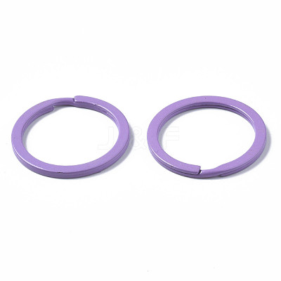 Spray Painted Iron Split Key Rings KEYC-S255-003-1
