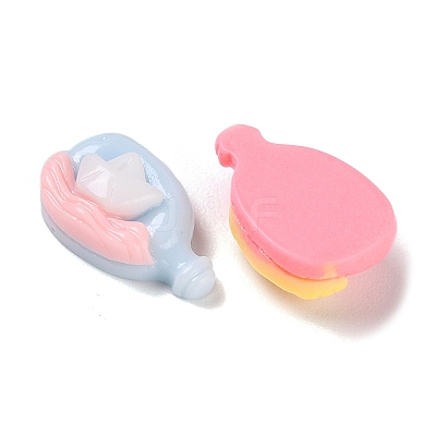 Opaque Resin Cabochons RESI-K027-33D-1