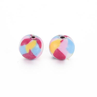 Handmade Polymer Clay Beads CLAY-N008-054A-02-1