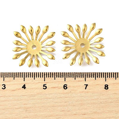 304 Stainless Steel Bead Caps STAS-B087-10H-G-1