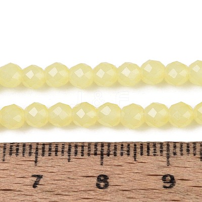 Imitation Jade Glass Beads Strands LS-GLAA-T028-4mm-11H-1