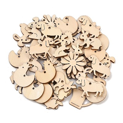 Unfinished Wooden Cutouts WD-CBACC5B-21-1