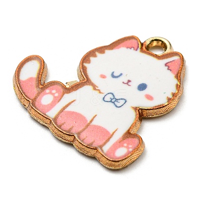 Printed Alloy Pendants ENAM-L042-04G-04-1