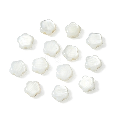 30Pcs Natural Freshwater Shell Beads SHEL-CJ0001-29-1