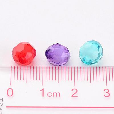 Transparent Acrylic Beads X-TACR-S113-7mm-M-1