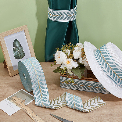 Polyester Ribbons SRIB-WH0011-404B-1