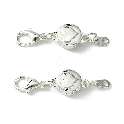 Zinc Alloy Magnetic Clasps PALLOY-YW0001-83S-1
