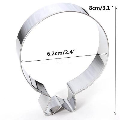 Tarnish Resistant 304 Stainless Steel Cookie Cutters DIY-E012-89-1
