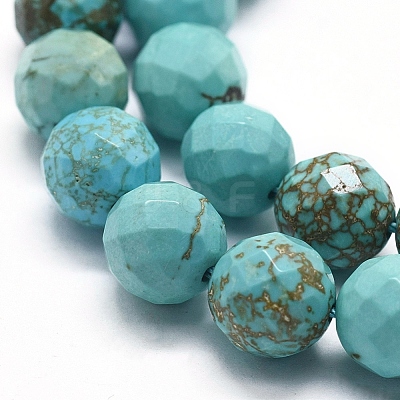 Natural Magnesite Beads Strands G-D0012-01D-1