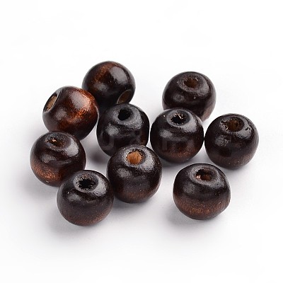 Natural Maple Wood Beads TB12mmY-10-1