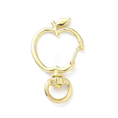 Apple Alloy Swivel Clasps FIND-L012-02LG-1