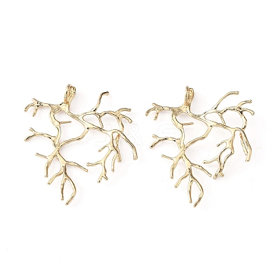 Brass Pendants KK-WH0044-100G-1