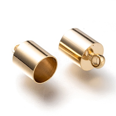 Brass Cord Ends KK-H759-41H-G-1