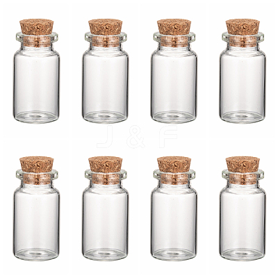 Glass Jar Glass Bottles X4-AJEW-H004-7-1-1